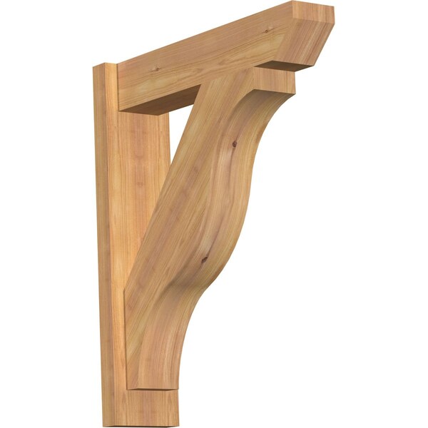 Ekena Millwork Funston Slat Smooth Outlooker, Western Red Cedar, 5 1/2"W x 22"D x 26"H OUT06X22X26FST06SWR - main